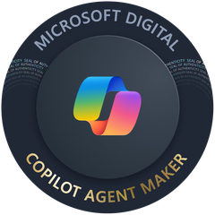 Microsoft Digital Copilot Agent Maker badge